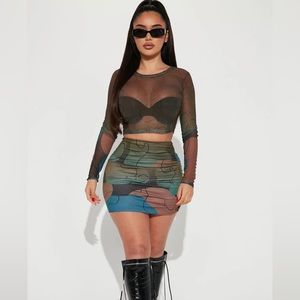 Let Me Find Out Skirt Set